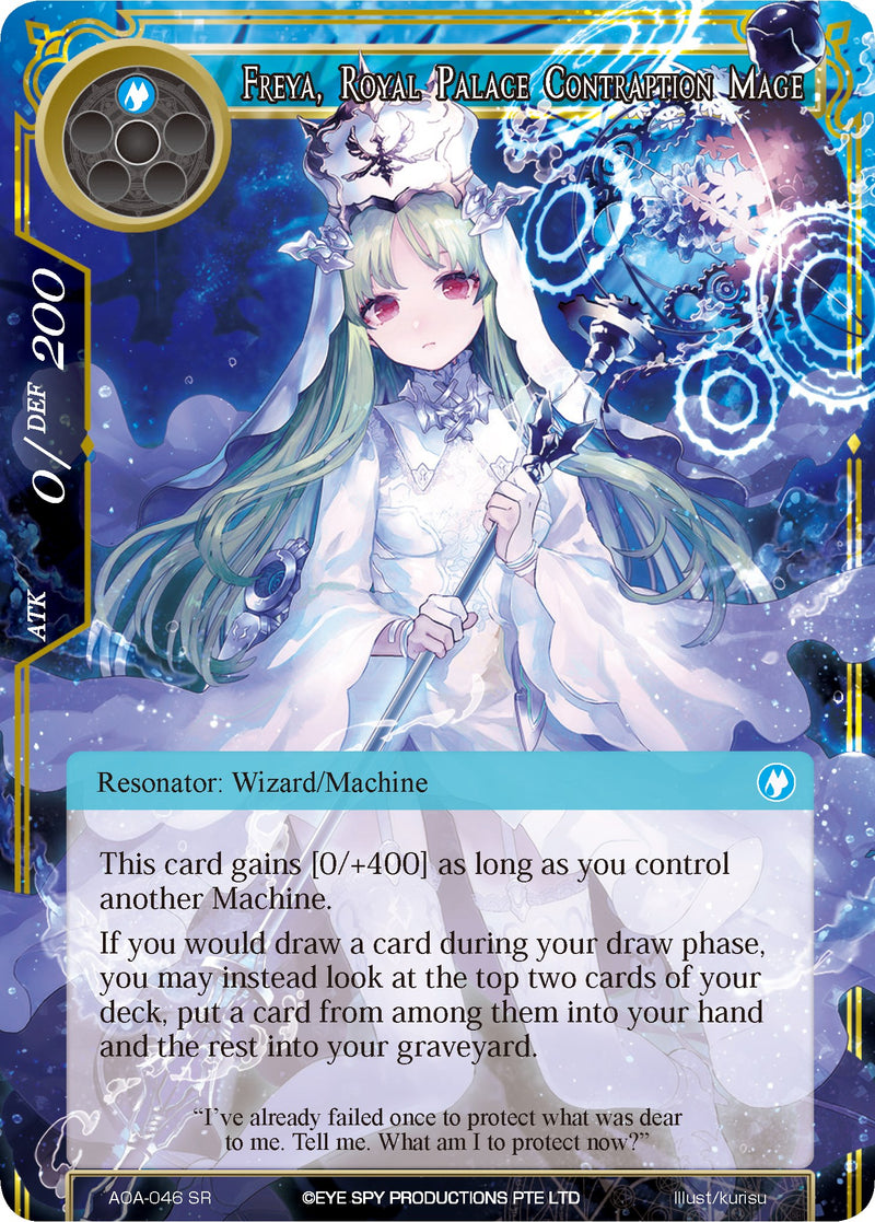 Freya, Royal Palace Contraption Mage (AOA-046) [Awakening of the Ancients]