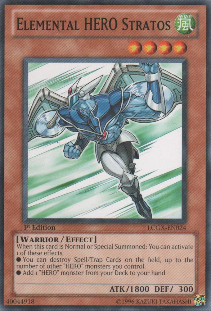 Elemental HERO Stratos [LCGX-EN024] Common