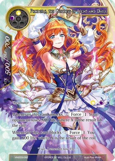 Pandora, the Goddess of Light and Dark (VIN003-082) [Vingolf 3: Ruler All Stars]