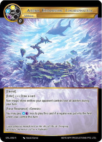 Arena Expansion: Linorsphairia (GRL-069) [Game of Gods: Reloaded]