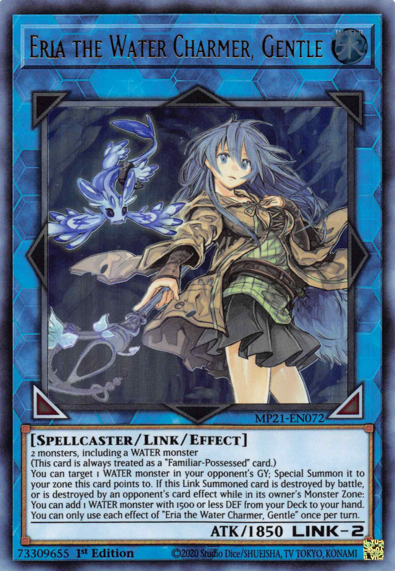 Eria the Water Charmer, Gentle [MP21-EN072] Ultra Rare