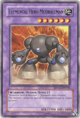 Elemental Hero Mudballman (Redemption Replacement) [MDP2-EN002K] Rare