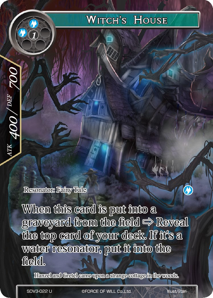 Witch's House (SDV3-022) [Starter Deck: Valhalla Cluster]