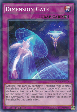 Dimension Gate [BP03-EN226] Shatterfoil Rare