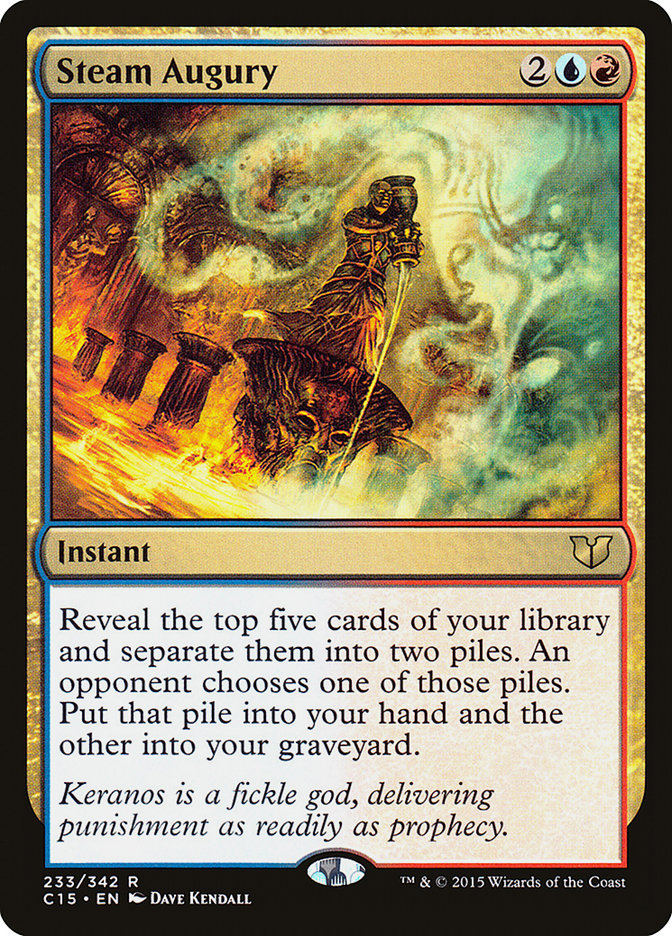 Steam Augury [Commander 2015]