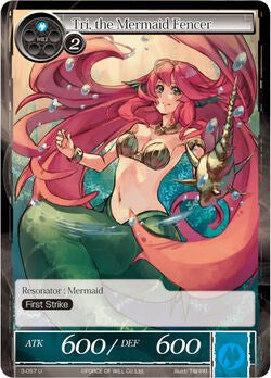 Tri, the Mermaid Fencer (3-057) [The Shaft of Light of Valhalla]