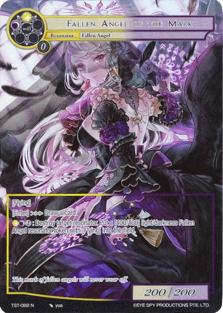 Fallen Angel of The Mark (Full Art) (TST-082) [The Seventh]