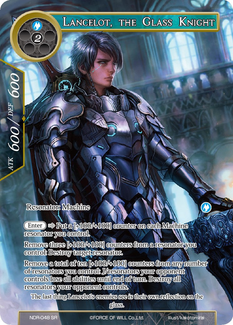 Lancelot, the Glass Knight (Full Art) (NDR-048) [New Dawn Rises]