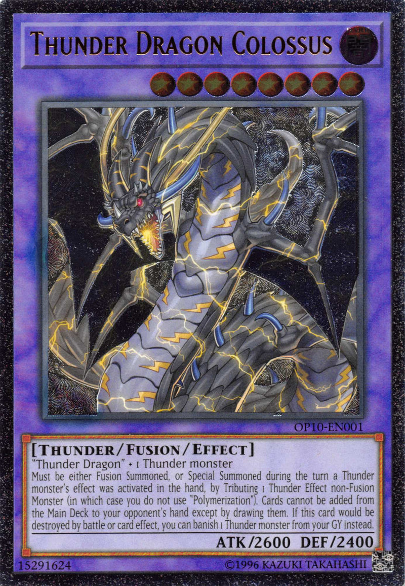 Thunder Dragon Colossus [OP10-EN001] Ultimate Rare