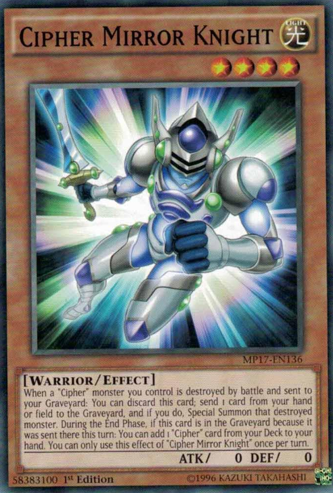 Cipher Mirror Knight [MP17-EN136] Common