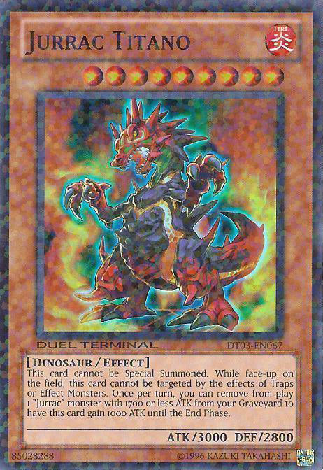 Jurrac Titano [DT03-EN067] Super Rare