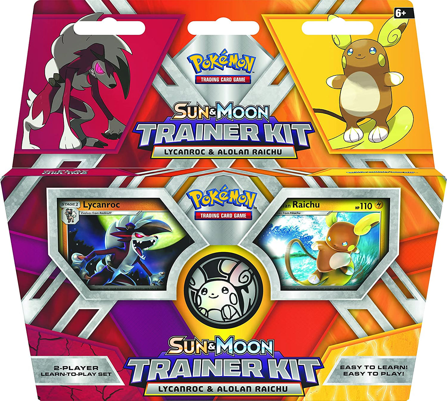 Pokémon TCG: Sun & Moon Trainer Kit: Lycanroc & Alolan Raichu