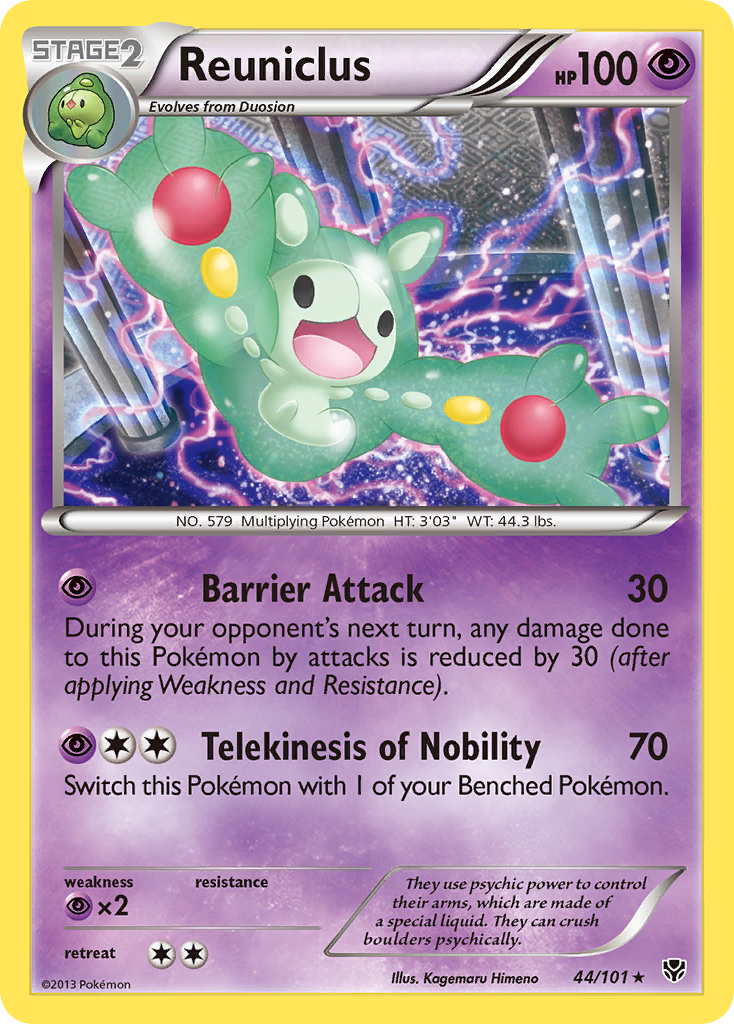 Reuniclus (44/101) [Black & White: Plasma Blast]