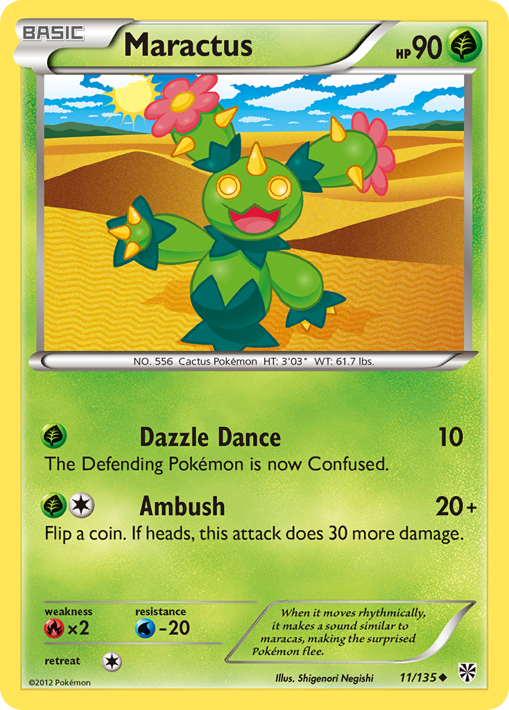 Maractus (11/135) [Black & White: Plasma Storm]