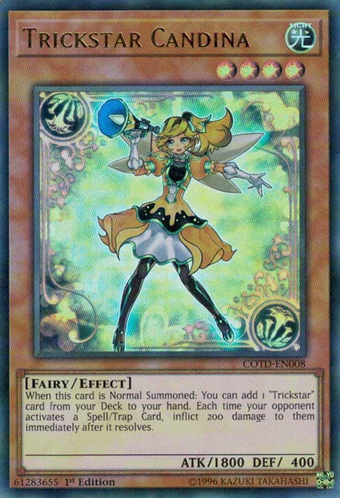 Trickstar Candina [COTD-EN008] Ultra Rare