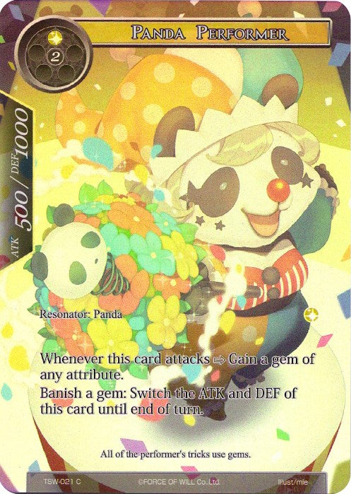 Panda Performer (Full Art) (TSW-021) [The Time Spinning Witch]