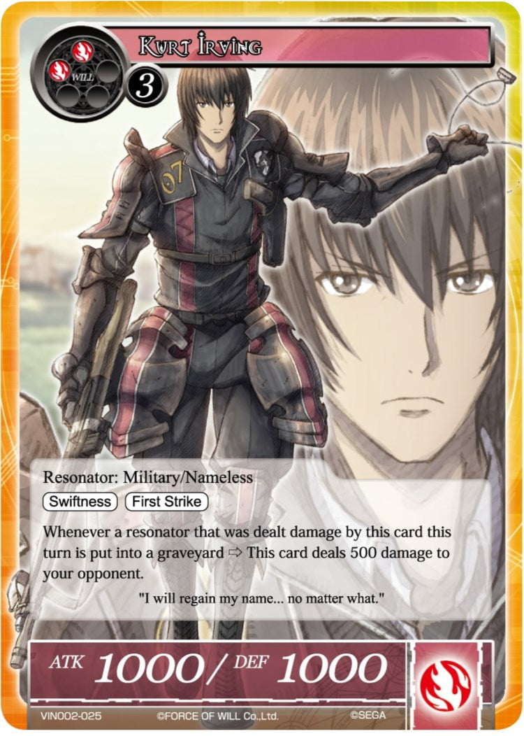 Kurt Irving (VIN002-025) [Vingolf 2: Valkyria Chronicles]