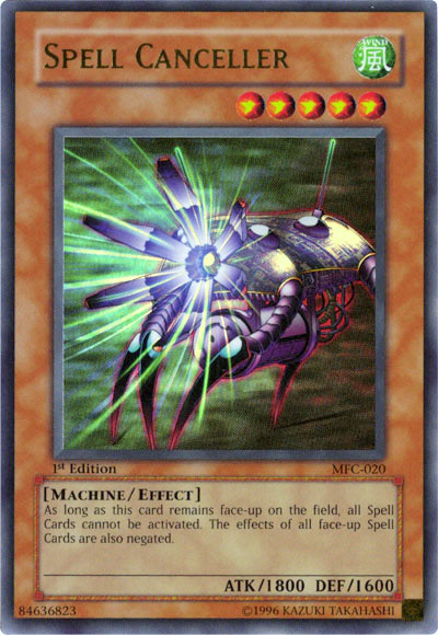 Spell Canceller [MFC-020] Ultra Rare