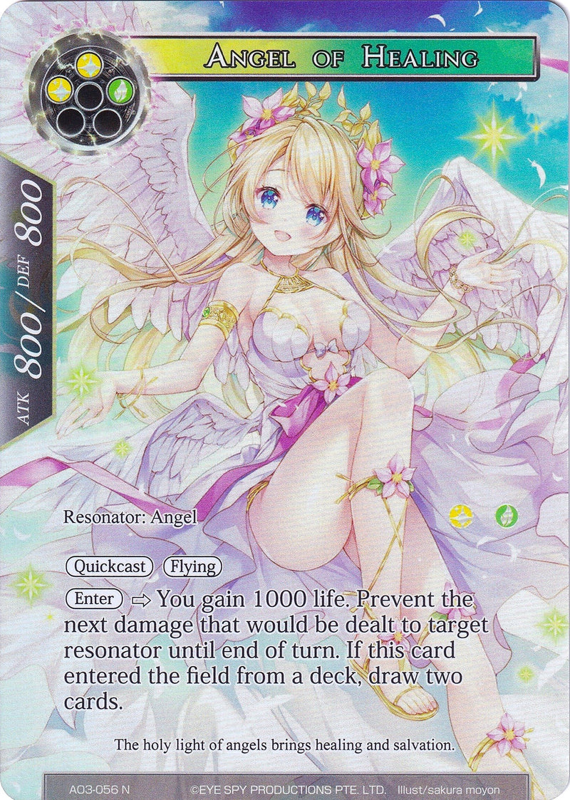 Angel of Healing (Full Art) (AO3-056) [Alice Origin III]