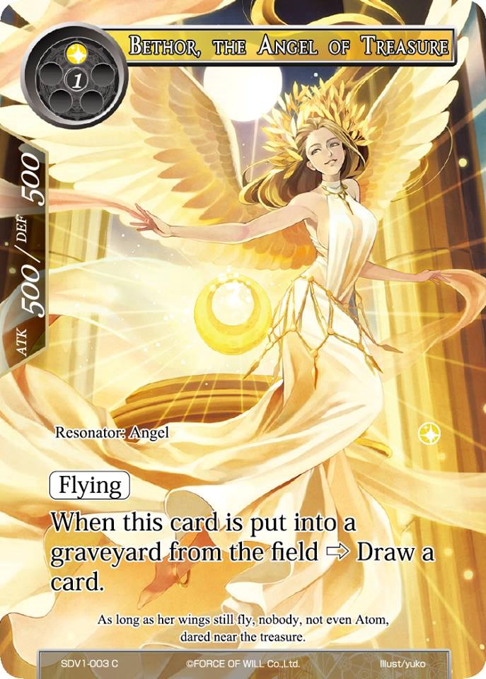 Bethor, the Angel of Treasure (SDV1-003) [Starter Deck: Valhalla Cluster]