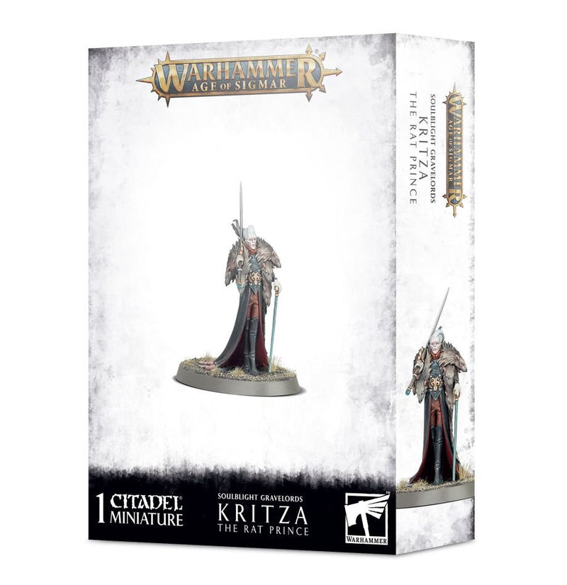 Warhammer Age of Sigmar: Soulblight Gravelords: Kritza the Rat Prince