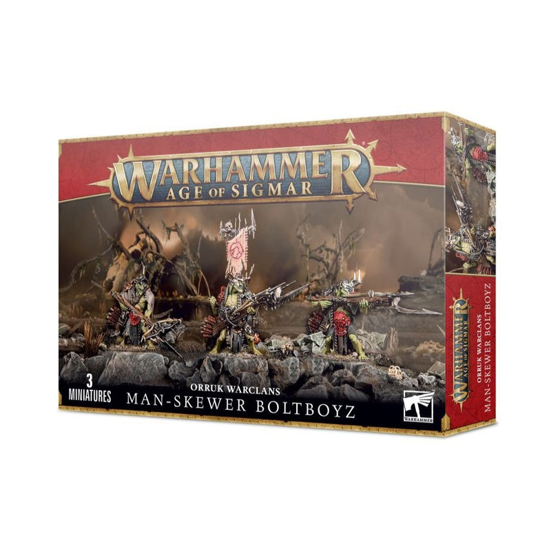 Warhammer Age of Sigmar: Orruk Warclans: Man-Skewer Boltboyz