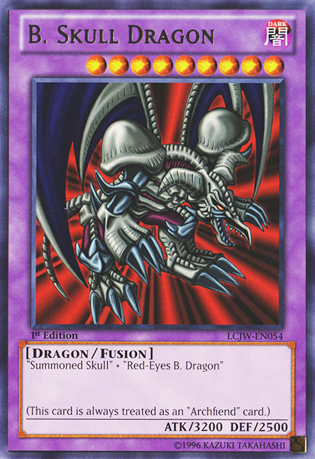 B. Skull Dragon [LCJW-EN054] Rare