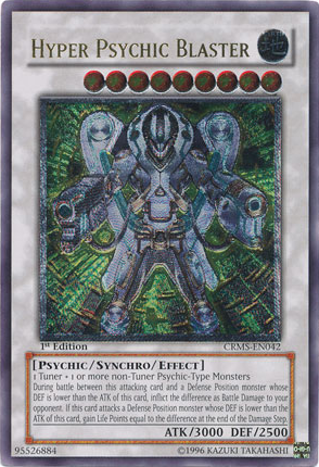 Hyper Psychic Blaster [CRMS-EN042] Ultimate Rare