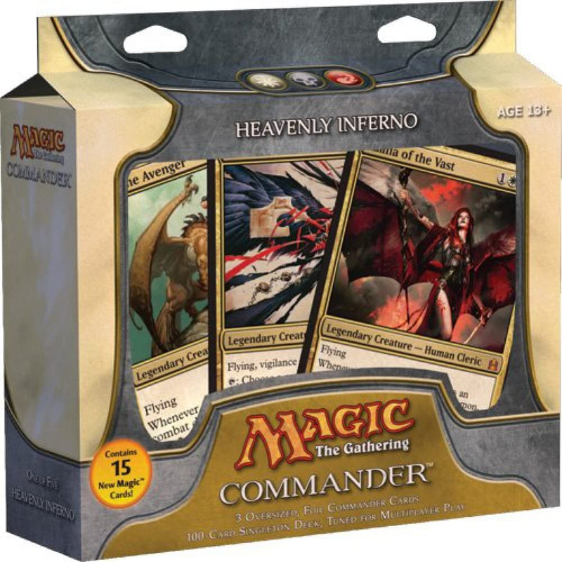 Magic the Gathering: Heavenly Inferno: Commander Oversized Decks