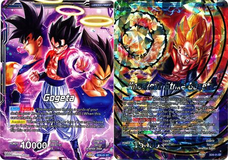 Gogeta // Knockout Strike Gogeta (Starter Deck Exclusive) (SD6-01) [Mi Gogeta // Knockout Strike Gogeta (Starter Deck Exclusive) (SD6-01) [Mi