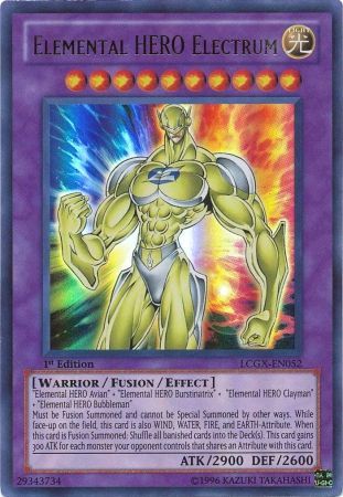 Elemental HERO Electrum [LCGX-EN052] Ultra Rare