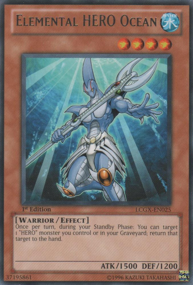 Elemental HERO Ocean [LCGX-EN025] Rare