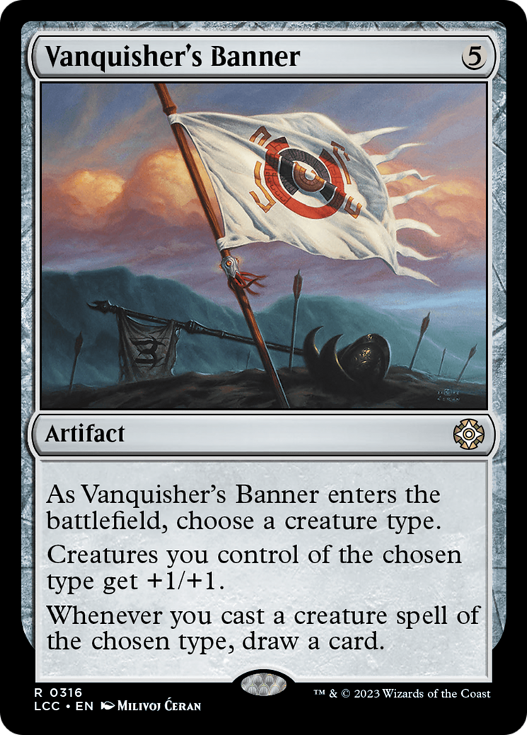 Vanquisher's Banner [The Lost Caverns of Ixalan Commander]