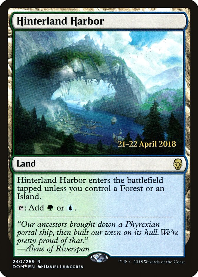 Hinterland Harbor [Dominaria Prerelease Promos]