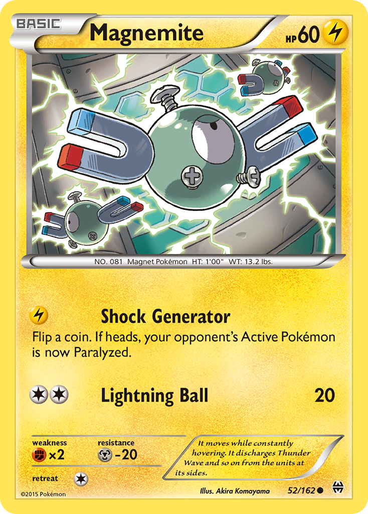 Magnemite (52/162) [XY: BREAKthrough]