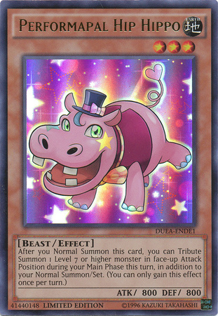 Performapal Hip Hippo [DUEA-ENDE1] Ultra Rare