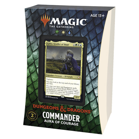 Magic the Gathering: Adventures in the Forgotten Realms: Commander Deck: Aura of Courage (Ding & Dent)
