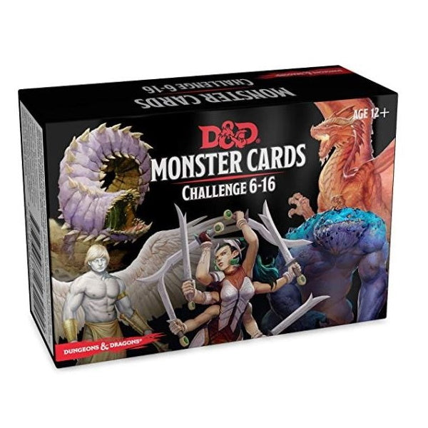 Dungeons & Dragons 5E: Monster Cards: Challenge 6-16