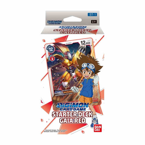 Digimon TCG: Starter Deck: Gaia Red