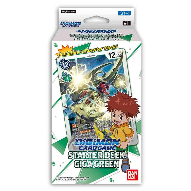 Digimon - Starter Deck Giga Green Digimon - Starter Deck Giga Green