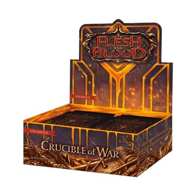 Flesh & Blood TCG: Crucible of War Unlimited Display Box