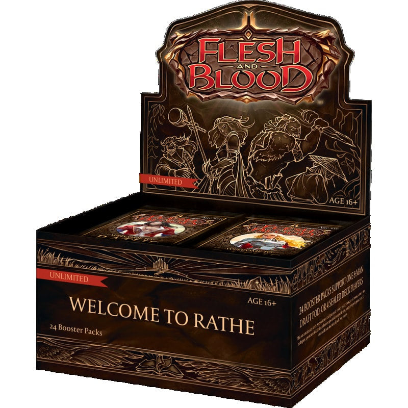 Flesh & Blood TCG: Welcome to Rathe: Unlimited Booster Box