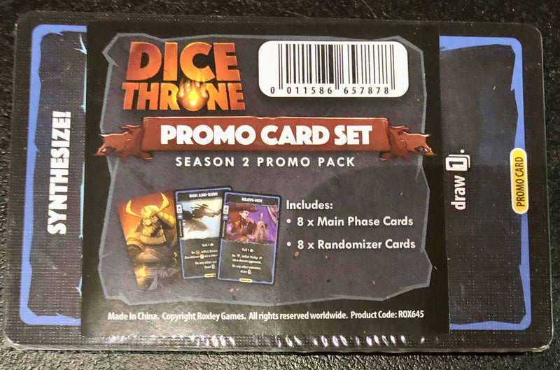 dice throne season 2 card sleeves Dice Throne: Season Two Battle Chest
