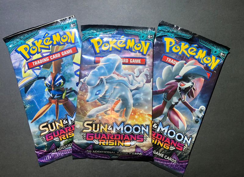 Pokmon TCG: Sun & Moon: Guardians Rising Booster Pack: 3 Pack Pokmon TCG: Sun & Moon: Guardians Rising Booster Pack: 3 Pack