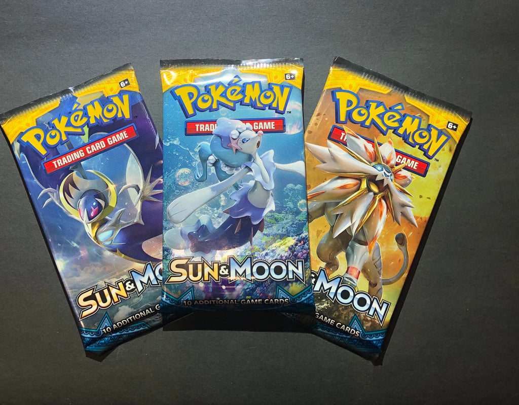 Pokmon TCG: Sun & Moon Booster Pack: 3 Pack Pokmon TCG: Sun & Moon Booster Pack: 3 Pack