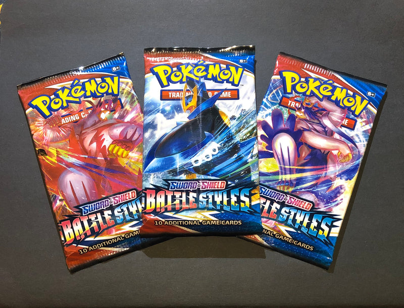 Pokmon TCG: Sword & Shield: Battle Styles Booster Pack: 3 Pack Pokmon TCG: Sword & Shield: Battle Styles Booster Pack: 3 Pack
