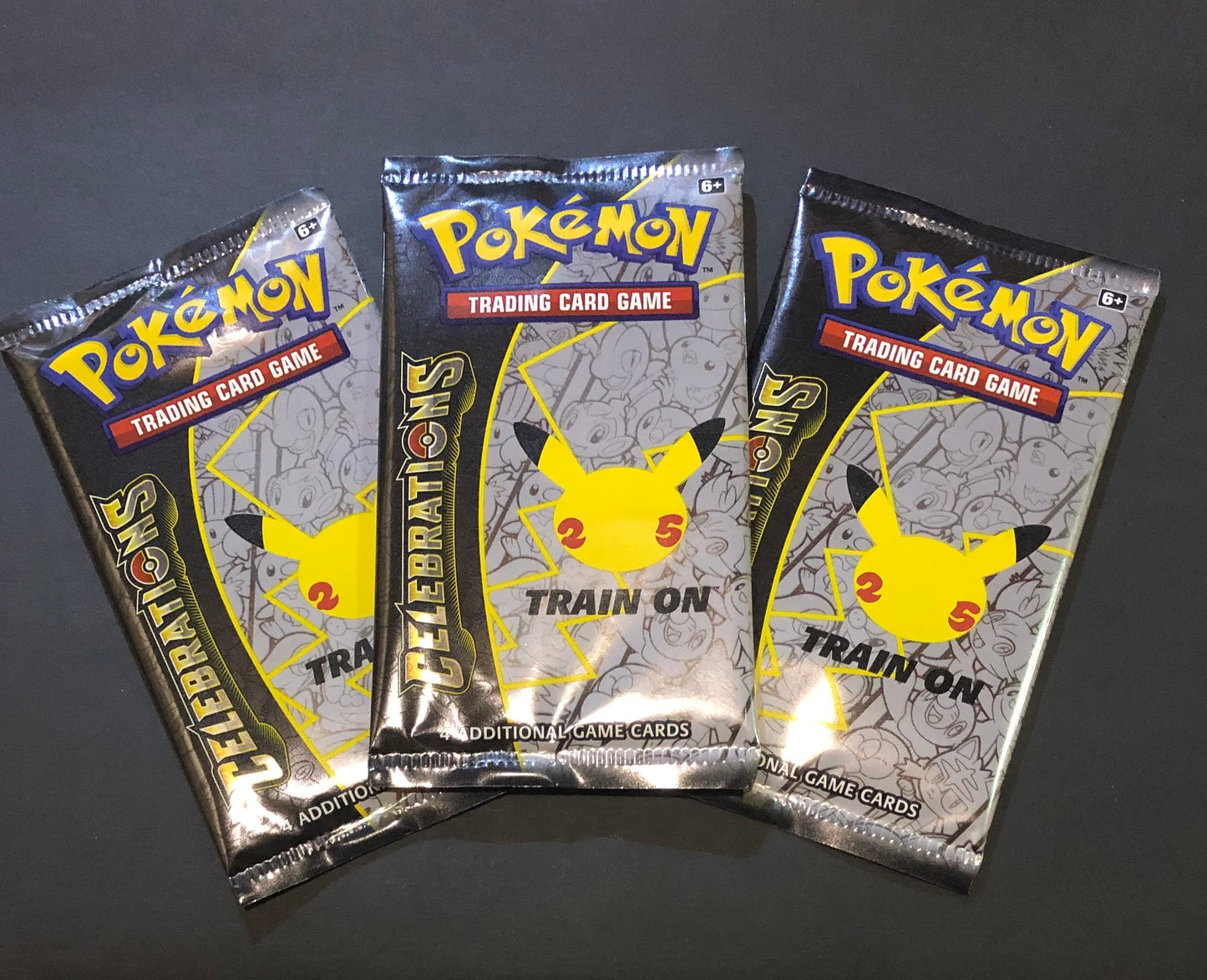 Pokémon TCG: Celebrations Booster Pack: 3 Pack