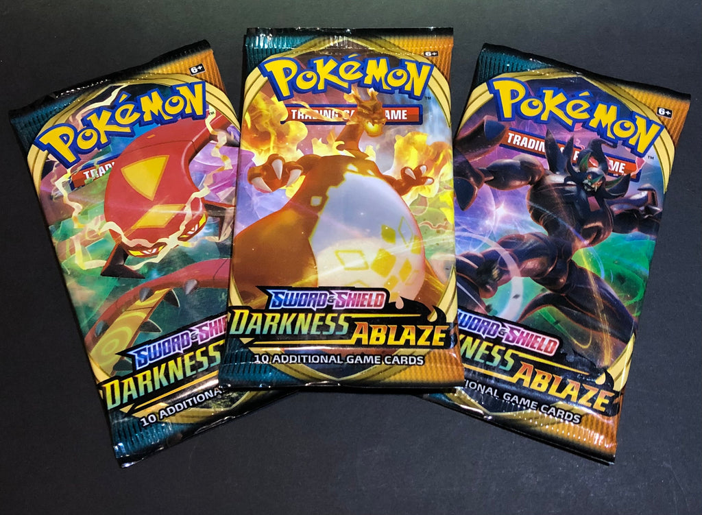 Pokmon TCG: Sword & Shield: Darkness Ablaze Booster Pack: 3 Pack Pokmon TCG: Sword & Shield: Darkness Ablaze Booster Pack: 3 Pack