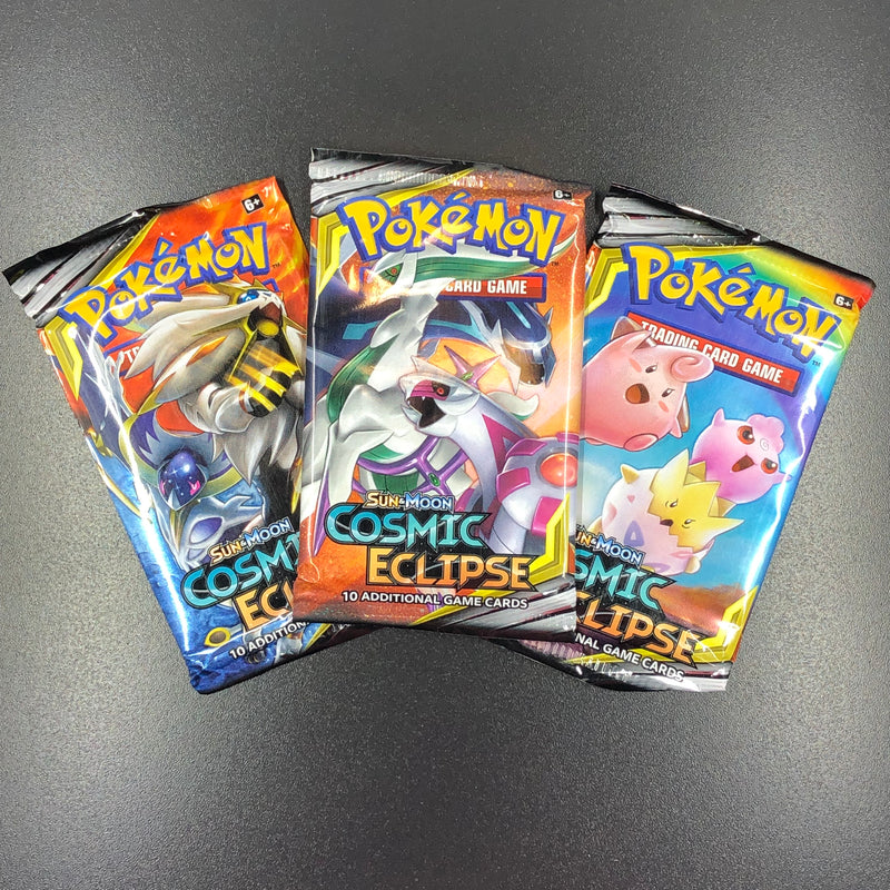 Pokmon TCG: Sun & Moon: Cosmic Eclipse Booster Pack: 3 Pack Pokmon TCG: Sun & Moon: Cosmic Eclipse Booster Pack: 3 Pack