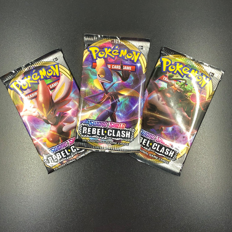 Pokmon TCG: Sword & Shield: Rebel Clash Booster Pack: 3 Pack Pokmon TCG: Sword & Shield: Rebel Clash Booster Pack: 3 Pack